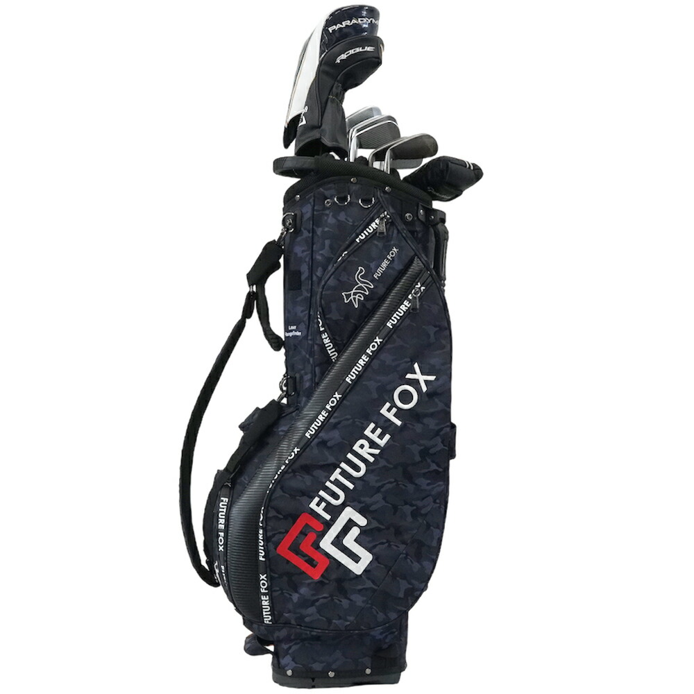 楽天市場】FUTURE FOX ゴルフバッグ キャディバッグ 9.5型 7ポケット