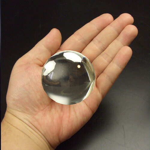 楽天市場】【送料無料】55mm～57mmミリ丸玉 天然本水晶玉AA 高級品