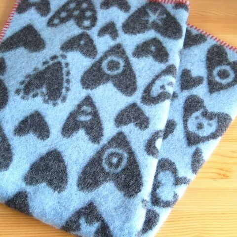 楽天市場】クリッパン ハート ブランケットの通販