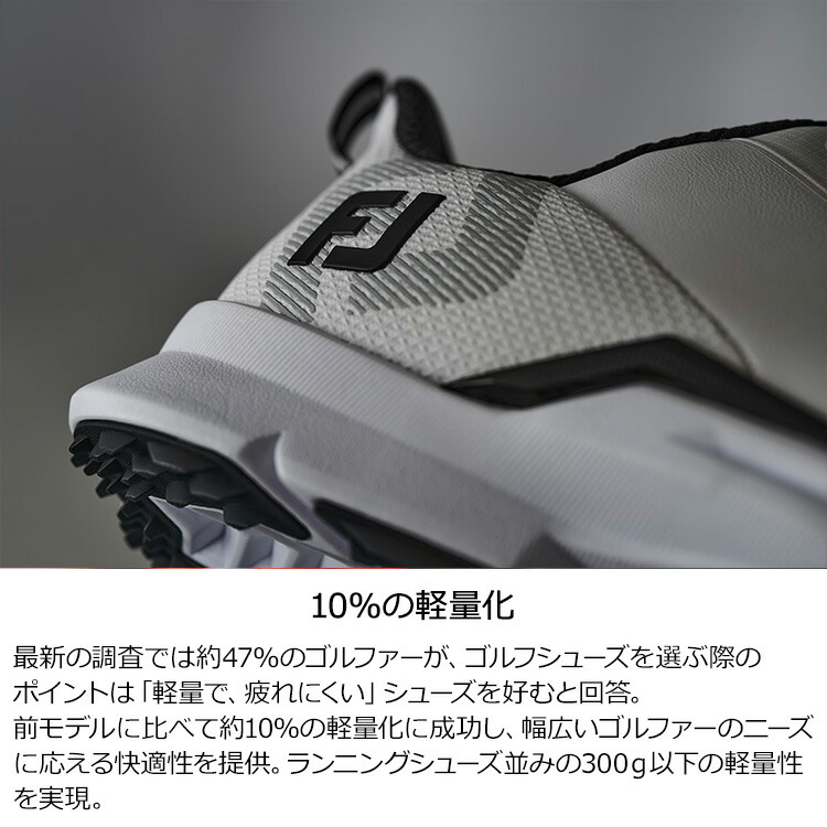 楽天市場】フットジョイ FJ フューエル レース メンズ スパイクレス