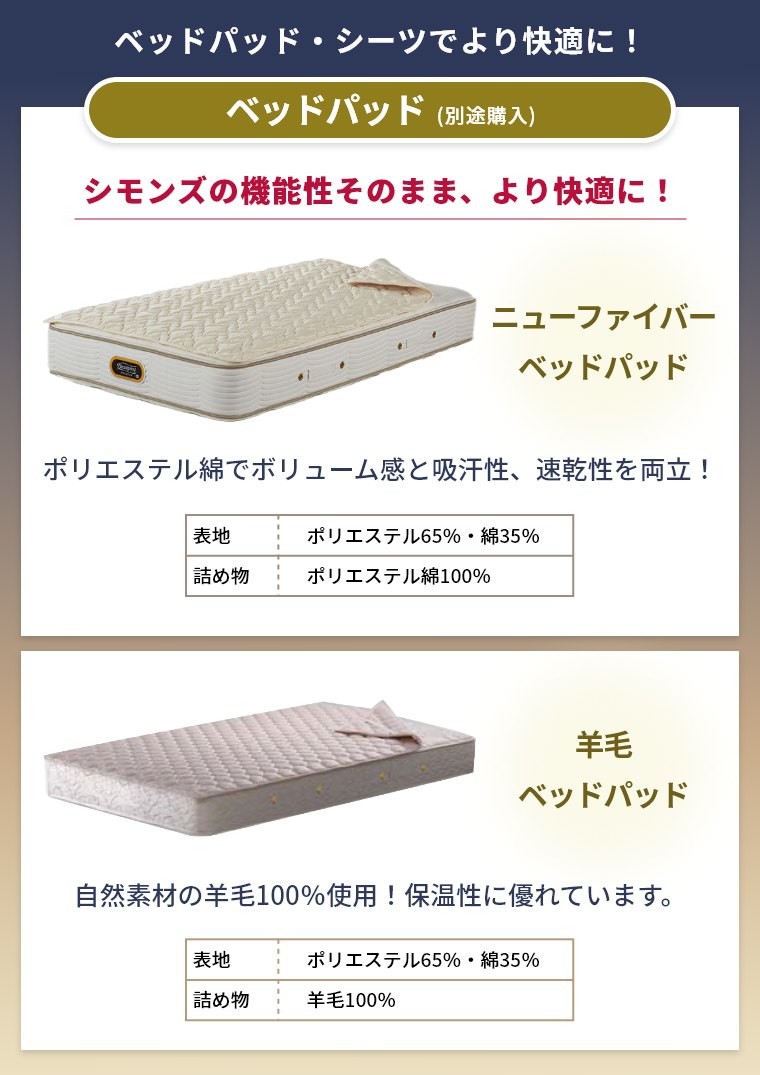 楽天市場】【シモンズ正規取扱店】 シモンズ マットレス【カスタム