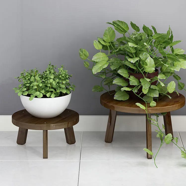 楽天市場】植木鉢置き 置き台 北欧 スツール型 植物台 フラワー