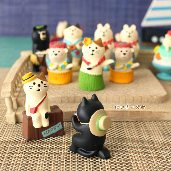 楽天市場】コンコンブル ( concombre ) デコレ ( DECOLE ) 「 三毛猫