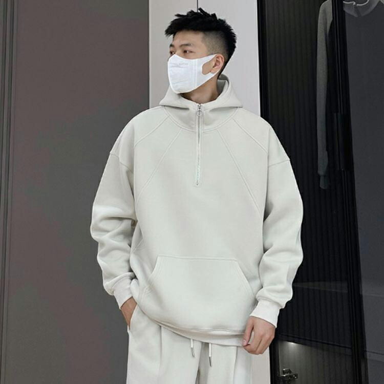 楽天市場】スウェット 上下 セットアップ ハーフジップ 長袖 ロング