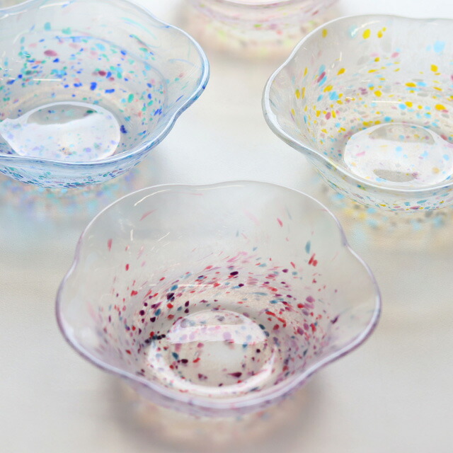 楽天市場】TOMICRAFT 江戸硝子 うきよ 花ボウル(和食器 ボウル 花