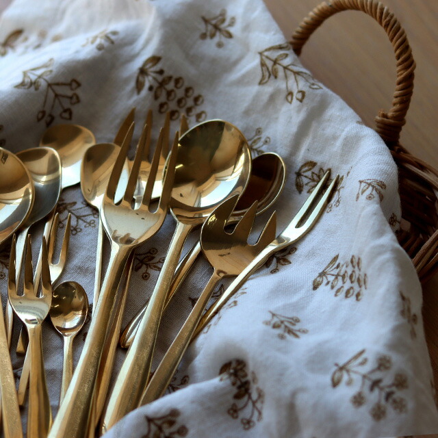 楽天市場】Horn Please MADE BRASS ミール スプーン L 308559