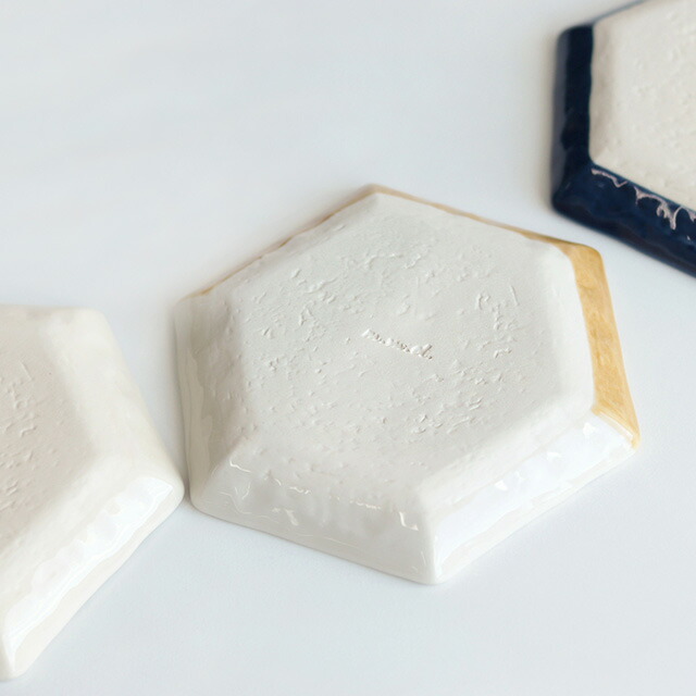 楽天市場】m.m.d. true colors line 取皿 5分掛け(取り皿 六角