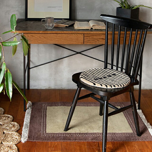 じん】椅子敷き adepeche ペル ウール チェアパッド4枚セット 楽天市場