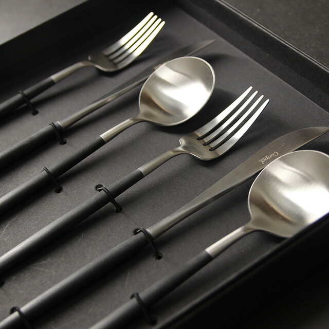 楽天市場】Cutipol GOA クチポール ゴア ブラック ディナーナイフ