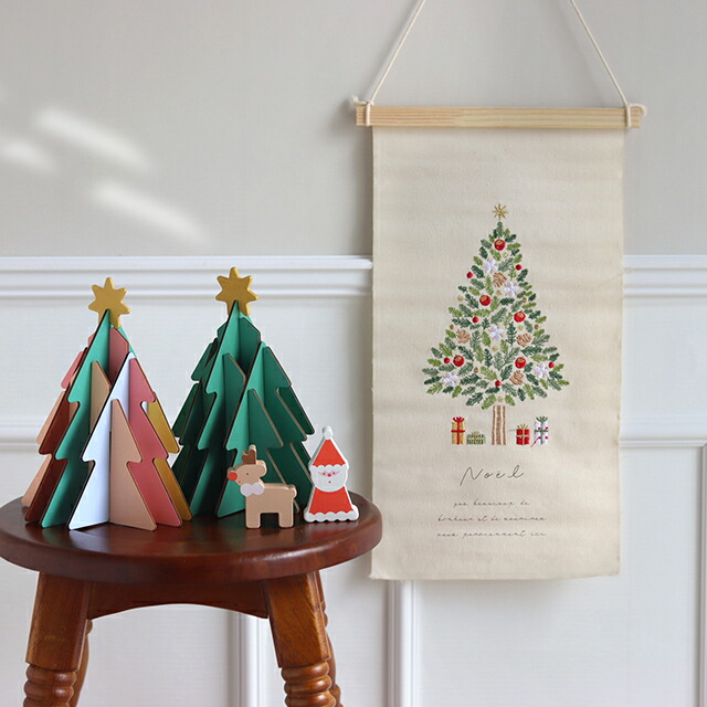 楽天市場】F.O.TOY BOX クリスマス 木製組み立てカラフルツリー