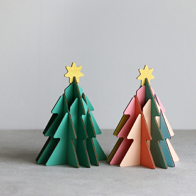 楽天市場】F.O.TOY BOX クリスマス 木製組み立てカラフルツリー