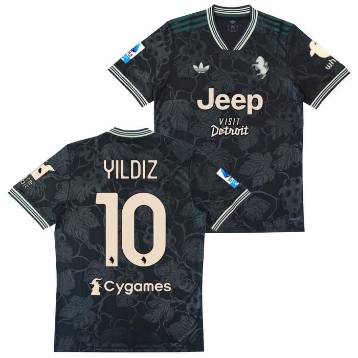 楽天市場】○ユベントス 25-26 サード 半袖 ユニフォーム(胸スポンサー