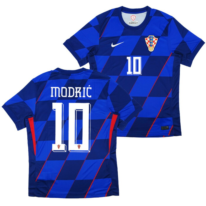 楽天市場】○クロアチア代表 2024 アウェイ 半袖 ユニフォーム No.10
