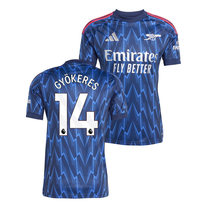 楽天市場】○アーセナル 25-26 アウェイ 半袖 ユニフォーム No.14