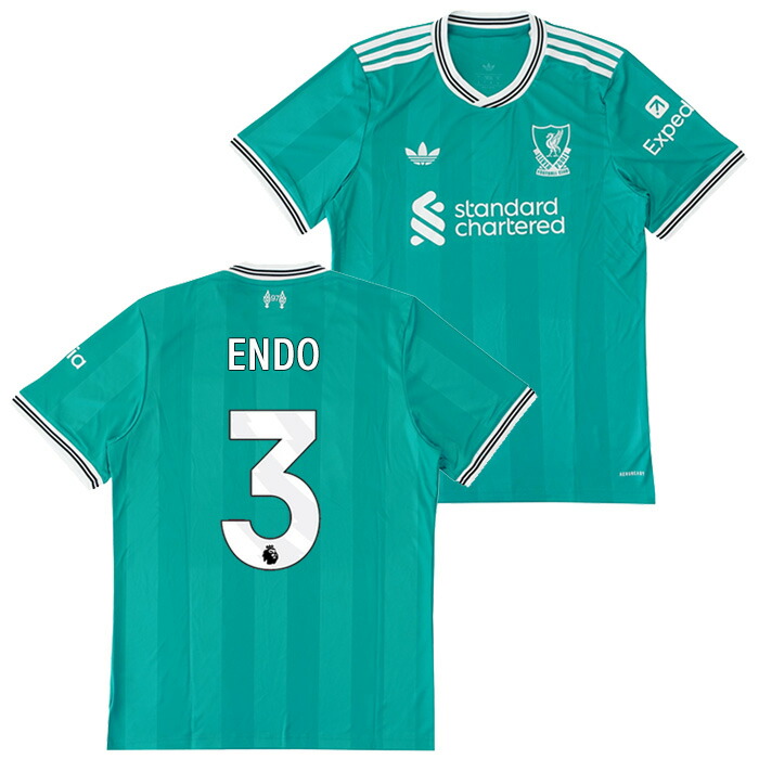 楽天市場】○リバプール 25-26 サード 半袖 ユニフォーム No.3 遠藤航