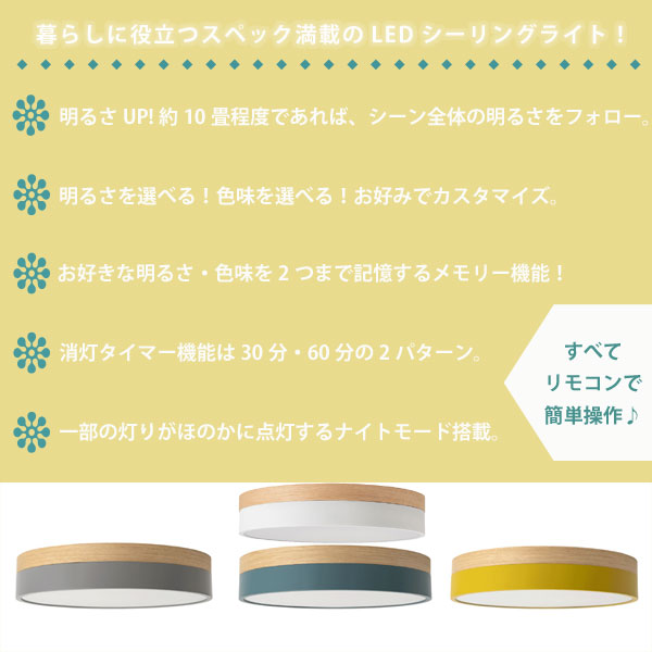 楽天市場】Olika LED CEILING LIGHT LEDシーリングライト Ver.2【天井