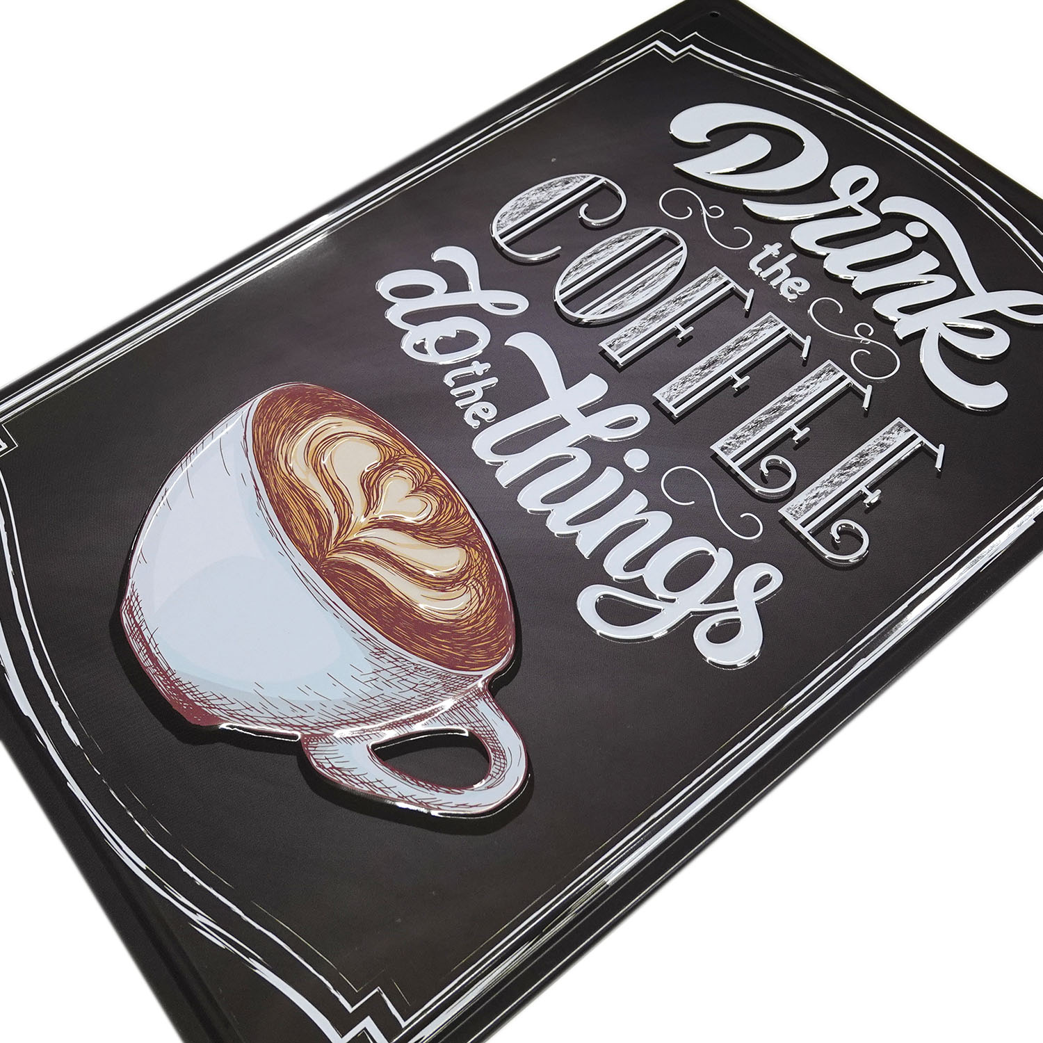 楽天市場】アンティーク風メタルサインボード COFFEE【コーヒー 看板