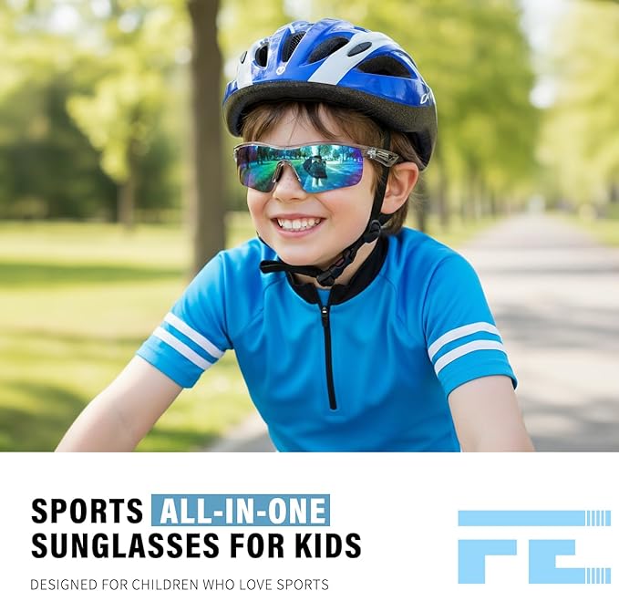 楽天市場】送料無料Feisedy キッズ スポーツ サングラス 子供用 偏光