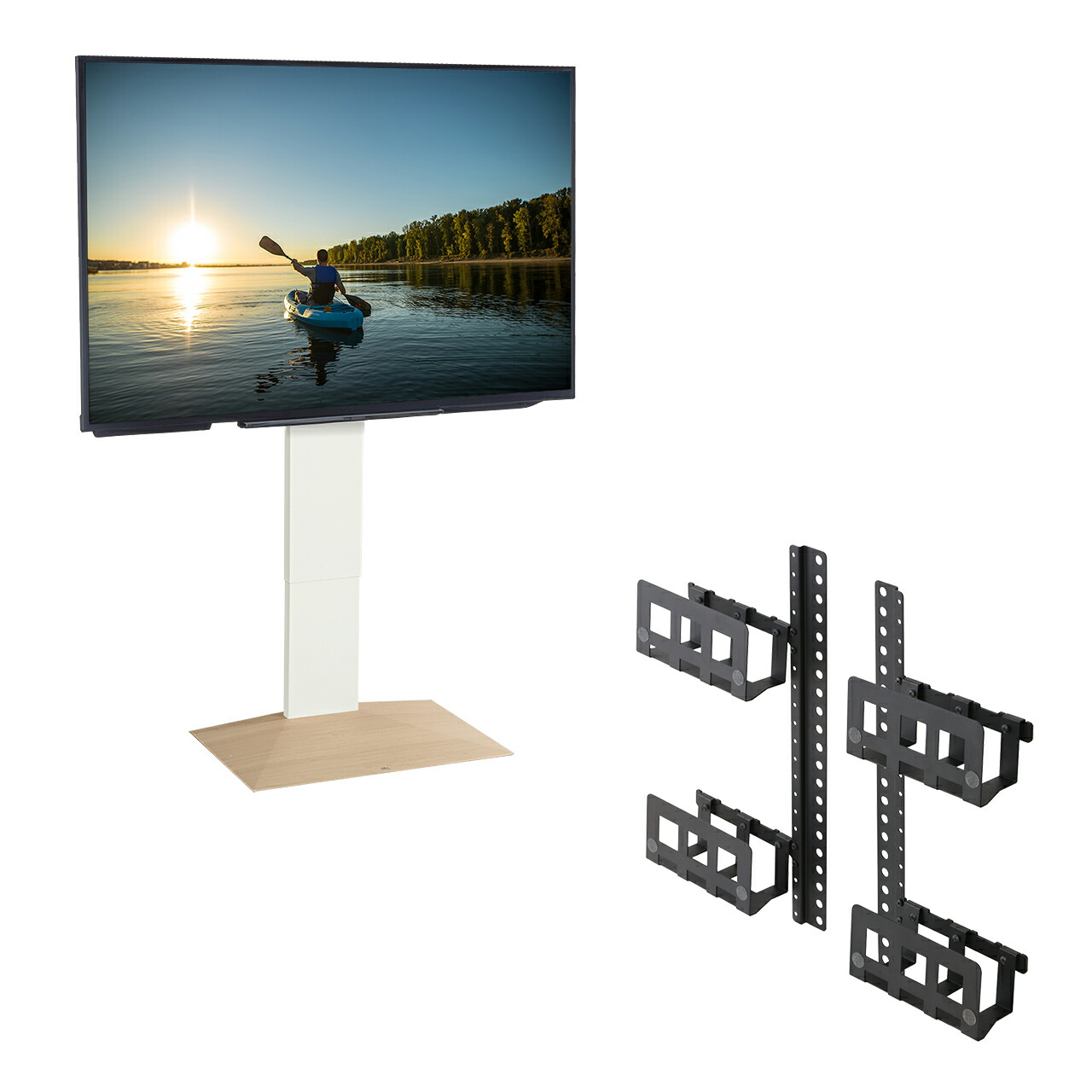 楽天市場】テレビ台 WALL 壁寄せ テレビスタンド 32型〜80型対応 V3