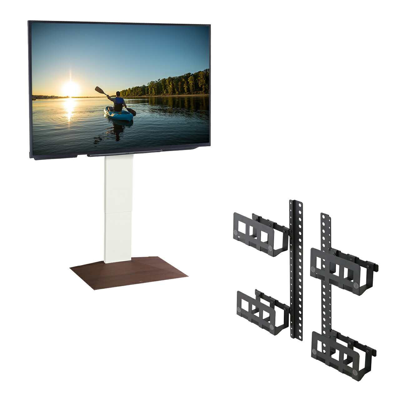 楽天市場】テレビ台 WALL 壁寄せ テレビスタンド 32型〜80型対応 V3