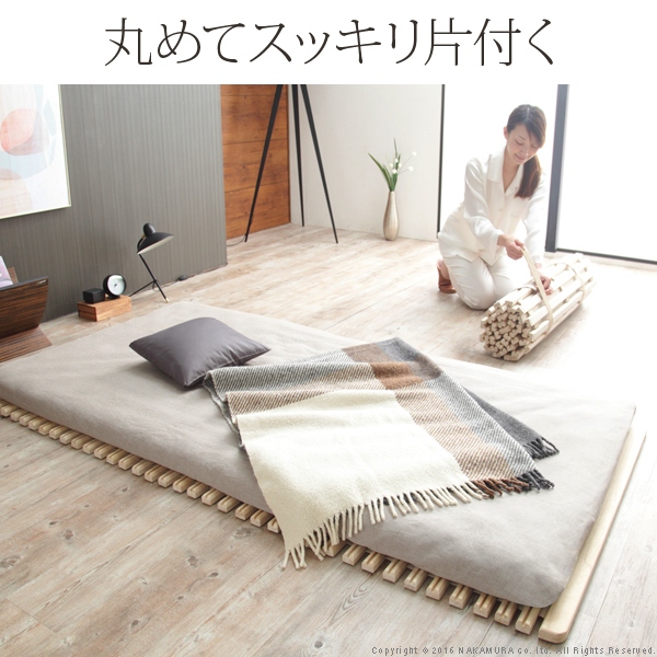 楽天市場】【5%OFFクーポン対象】グッドデザイン賞受賞 すのこベッド