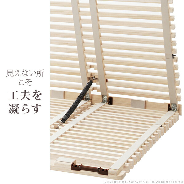 楽天市場】【5%OFFクーポン対象】グッドデザイン賞受賞 すのこベッド