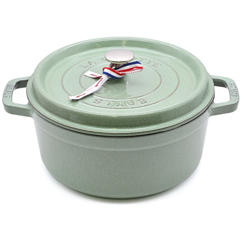 楽天市場】ストウブ staub ピコ・ココット ラウンド 24cm セージ