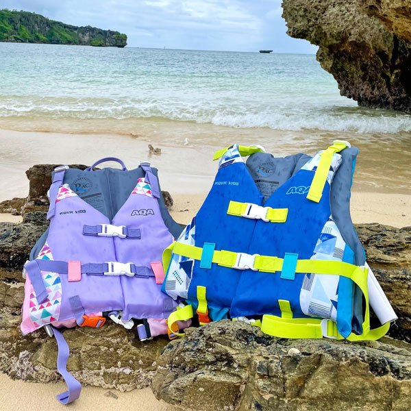 楽天市場】即日あり AQA 予約受付中カラーあり ライフジャケット 子供