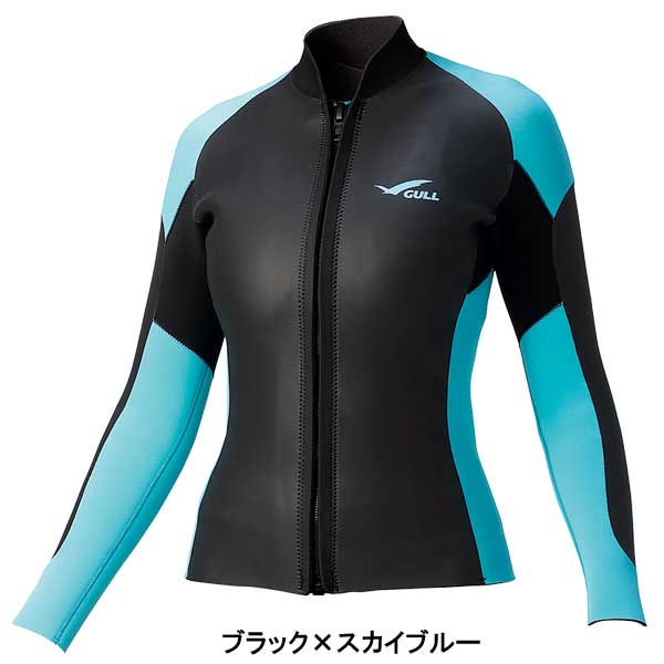 楽天市場】即日あり GULL（ガル） 3mm SKIN ジャケット ウィメンズ