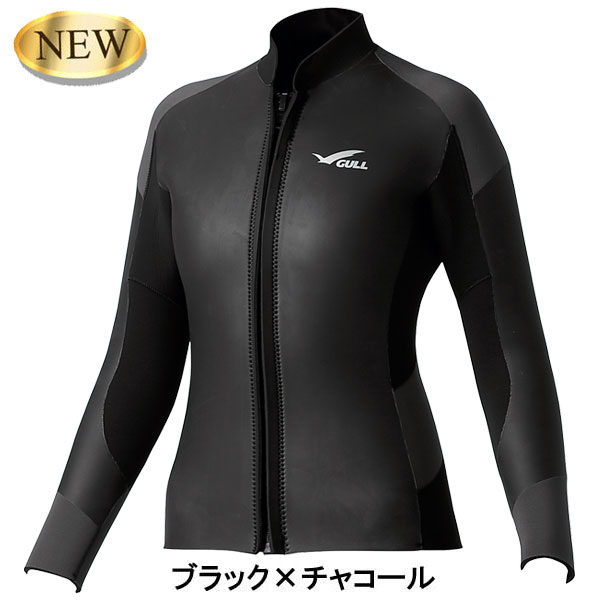 楽天市場】即日あり GULL（ガル） 3mm SKIN ジャケット ウィメンズ