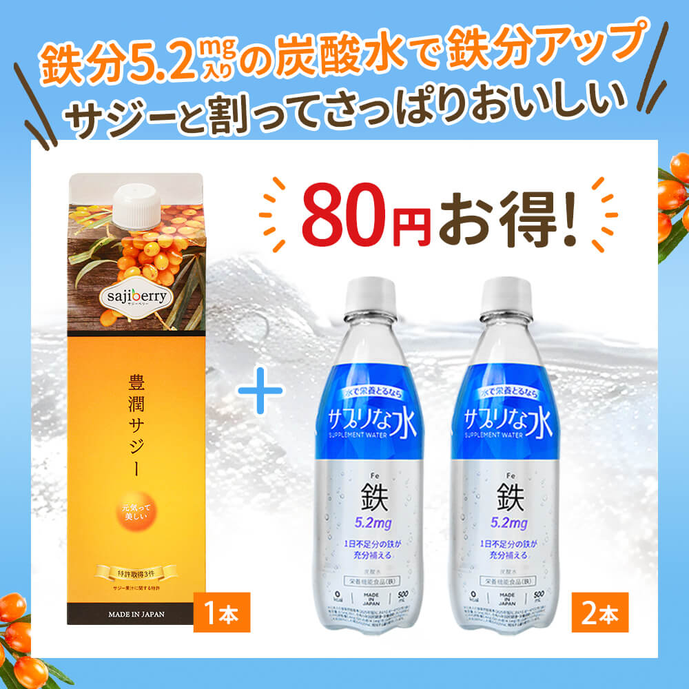 楽天市場】【クーポンで3400円】豊潤サジー 1000ml サジージュース【紙