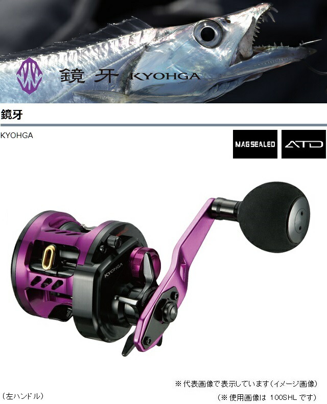 楽天市場】ダイワ（DAIWA） 鏡牙（キョウガ） 100SHL （左