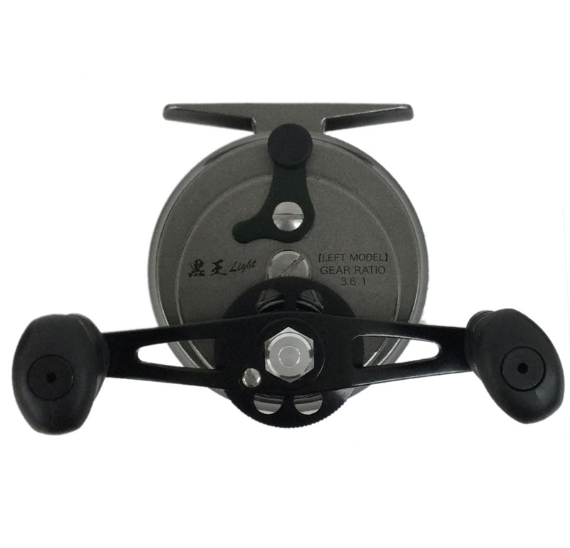 楽天市場】筏リールセット 黒王 ligh (右ハンドル) + 筏用糸(選べる1.5