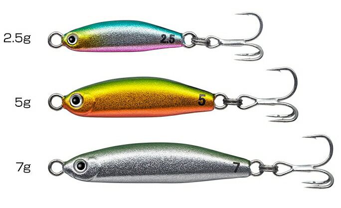 楽天市場】【全9色】 エバーグリーン チャムジグ 2.5g (メタルジグ