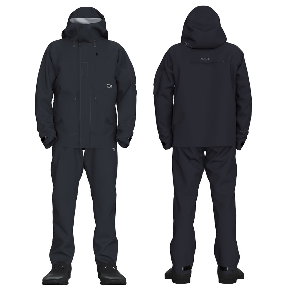 楽天市場】ダイワ レインマックスGEレインスーツ ブラック DR-3223 M