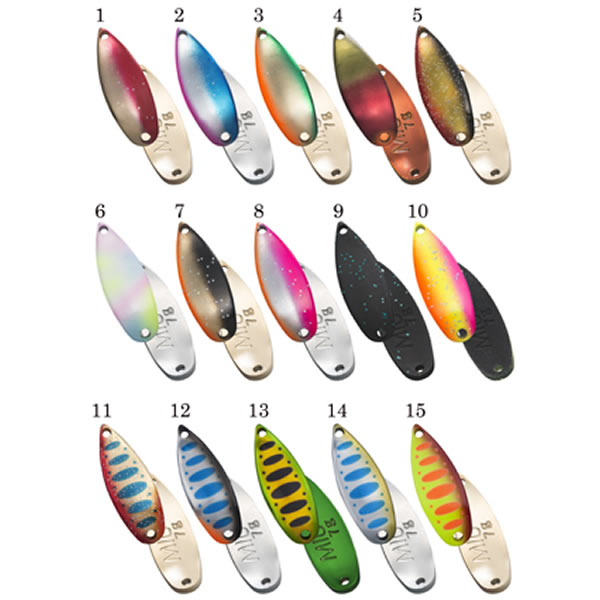 楽天市場】フォレスト ミュー ネイティブ 7g (トラウトルアー スプーン