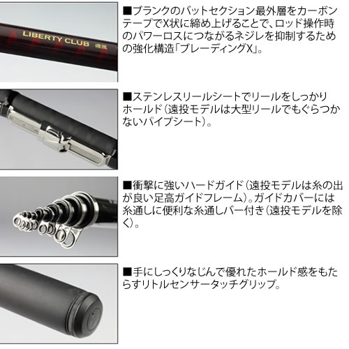 楽天市場】ダイワ リバティクラブ 磯風 2号-39・K (磯竿) : フィッシング遊