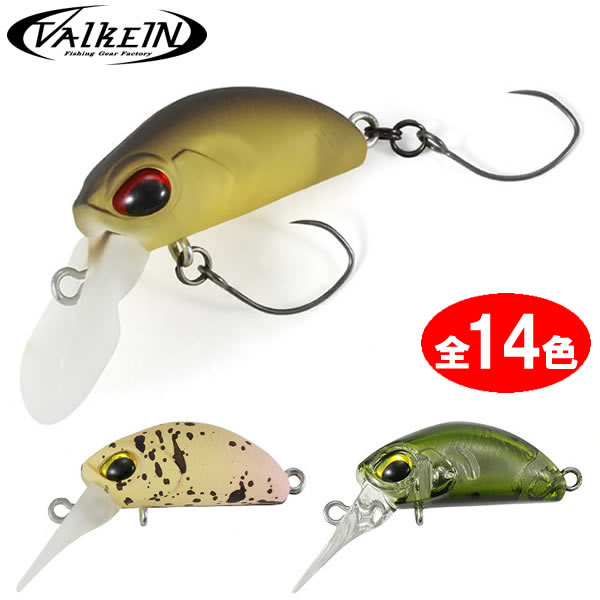 楽天市場】ヴァルケイン クーガナノ S 26mm (エリア トラウト ルアー