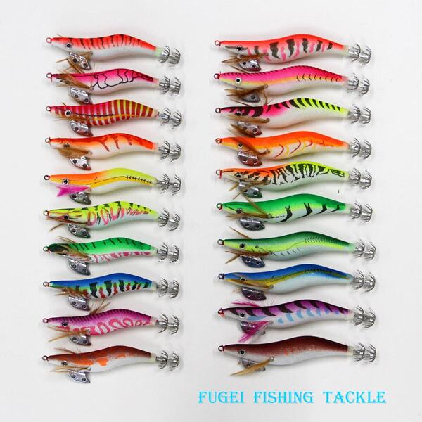 楽天市場】メール便送料無料 エギ セット 20本 2.5/3.0号各10本