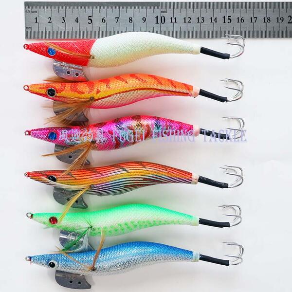 楽天市場】蛸 タコ 釣り タコエギ 4.0号 エギ 6カラー 6本 セット