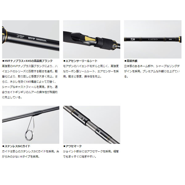 楽天市場】ラテオ R 93ML ダイワ 大型便B 数量限定特価（特価のため