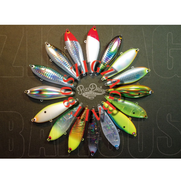 楽天市場】ポジドライブガレージ ジグザグベイト80S #16 チャートボラ