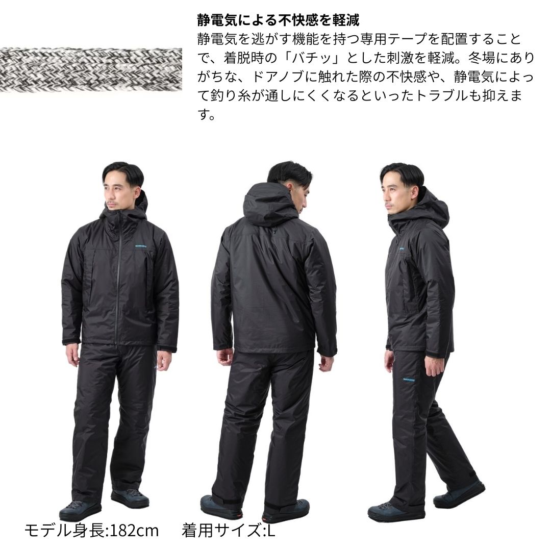 楽天市場】RB-057X ベーシックインサレーション レインスーツ 01