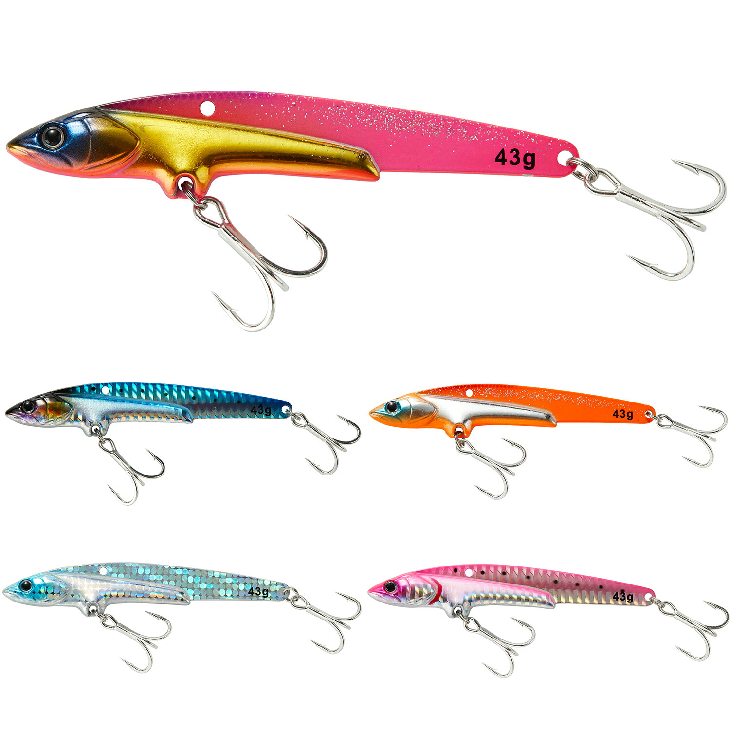 楽天市場】【全国送料無料】[青嵐ルアー] メタルバイブ ルアー 27g 35g