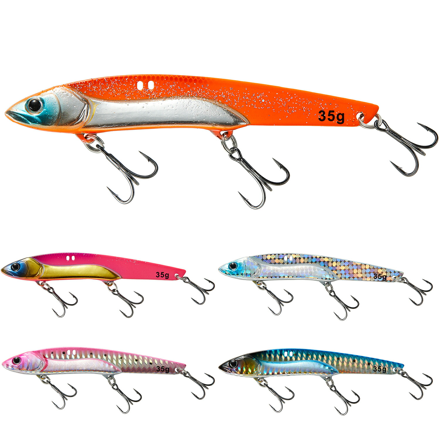 楽天市場】【全国送料無料】[青嵐ルアー] メタルバイブ ルアー 27g 35g