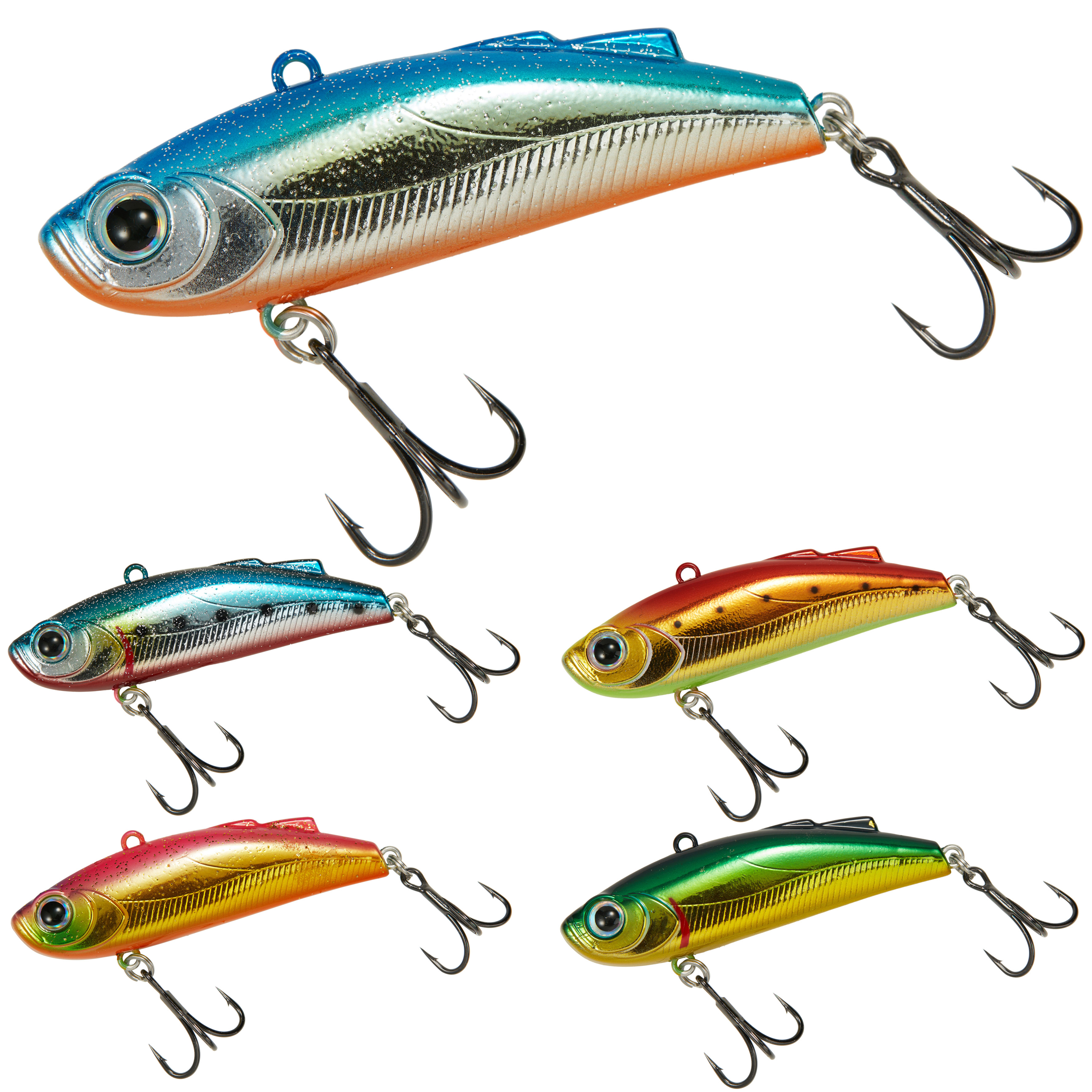 楽天市場】【全国送料無料】青嵐ルアー シーバスバイブ 57mm 11.5g 5色