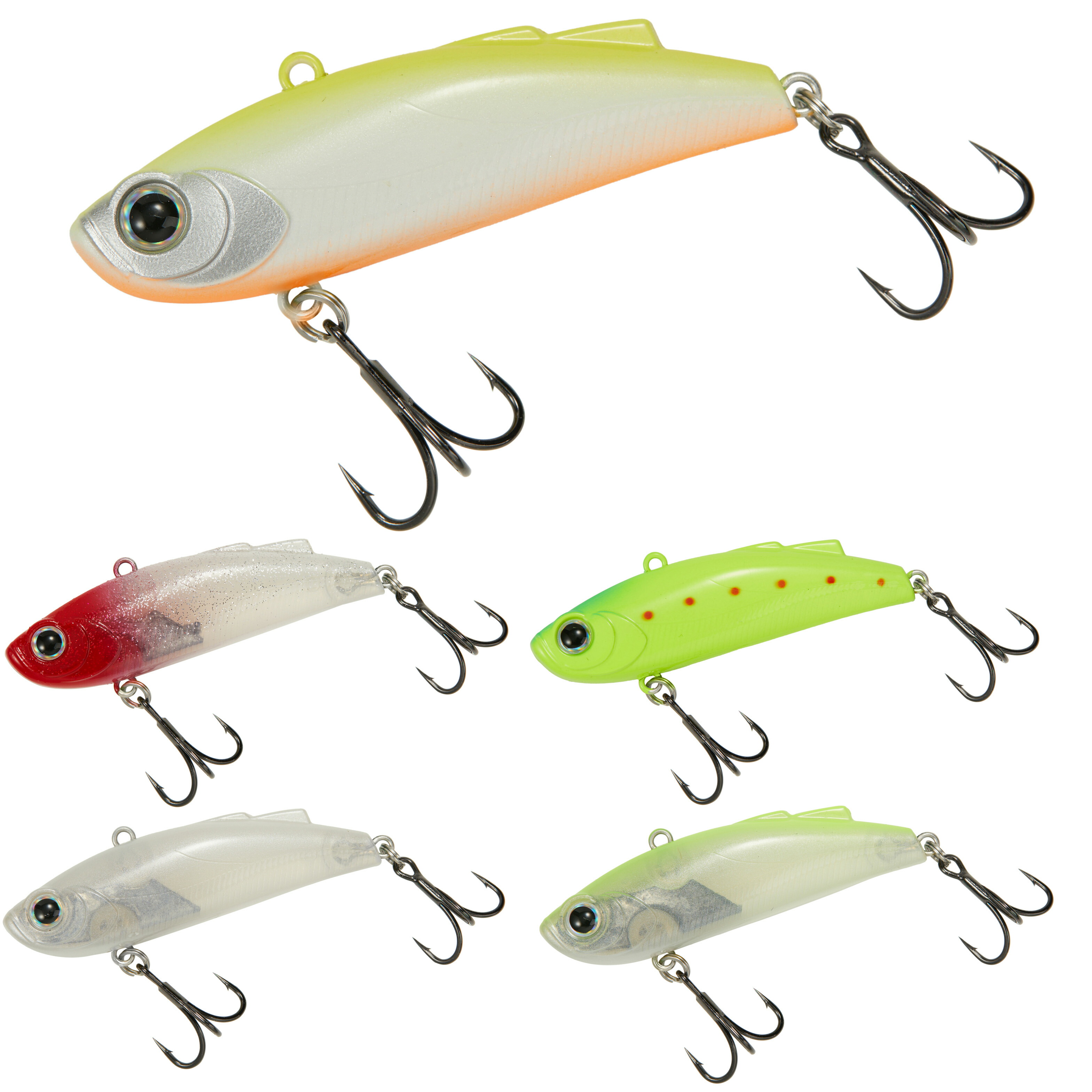 楽天市場】【全国送料無料】青嵐ルアー シーバスバイブ 57mm 11.5g 5色