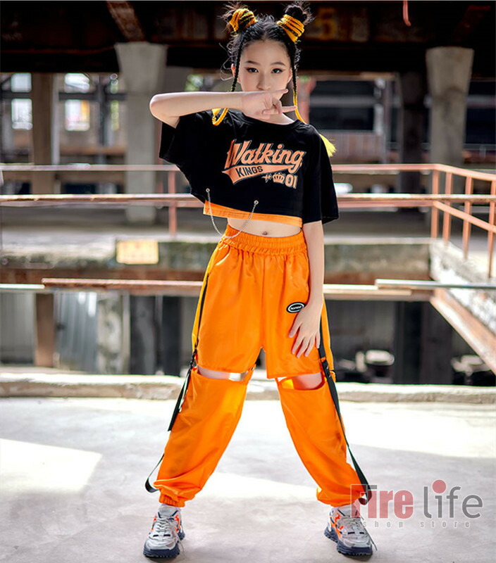 楽天市場】キッズダンス衣装 ヒップホップ ジャズダンス へそ出し