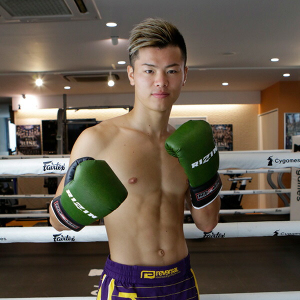 楽天市場】イサミ RIZINキック用グローブ [ISAMI] 受注生産 グリーン