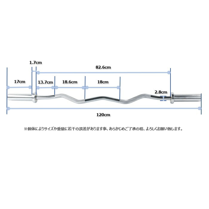 楽天市場】オリンピックバーベル 183cm シャフト プレートセット